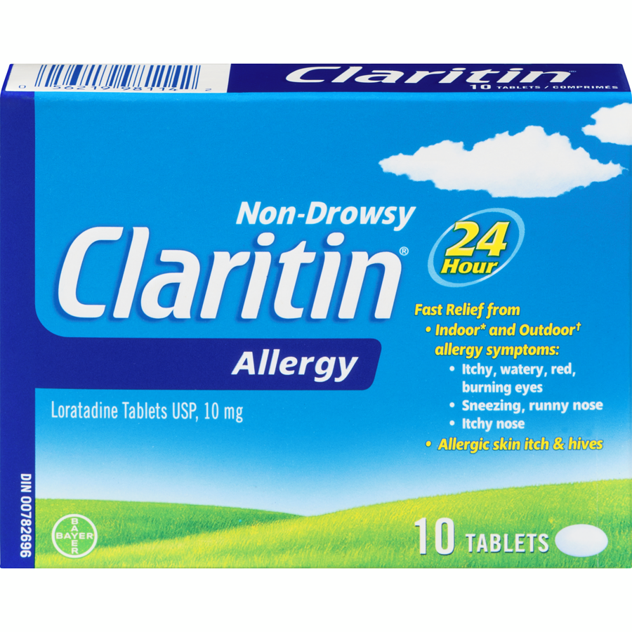 CLARITIN ALLERGY TABLETS NON-DROWSY 10/BOX