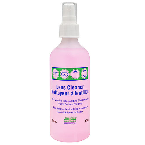 LENS CLEANING SOLUTION - 250 mL SPRAY PUMP