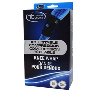 TRAINER'S CHOICE KNEE COMPRESSION WRAP