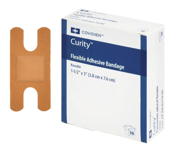 CURITY FABRIC BANDAGES - KNUCKLE 30/BOX