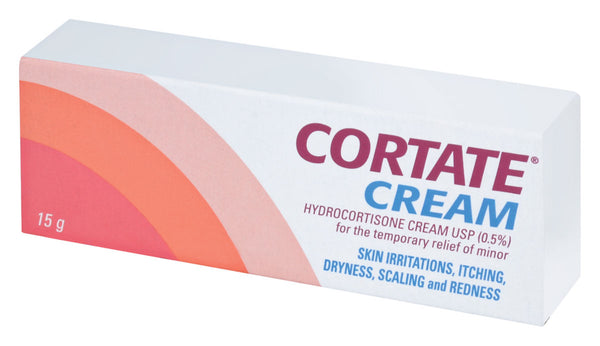 CORTATE HYDROCORTISONE CREAM 0.5% - 15 g