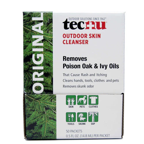 TECNU POISON OAK & IVY CLEANSER - 14.8 mL 50/BOX