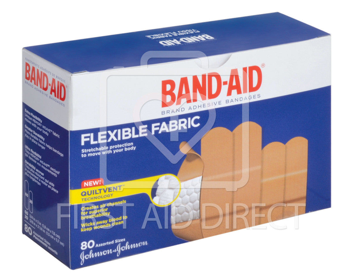 Band-Aid Brand Adhesive Bandages Flexible Fabric - 20 pack