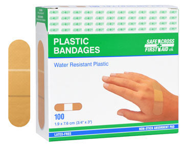 PLASTIC BANDAGES - 2.5 x 7.6 cm 5000/CASE - First Aid Direct