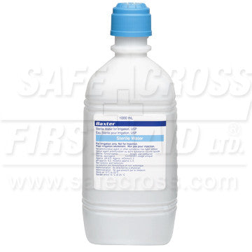 WATER IRRIGATION SOLUTION - 1 L/BOTTLE - First Aid Direct