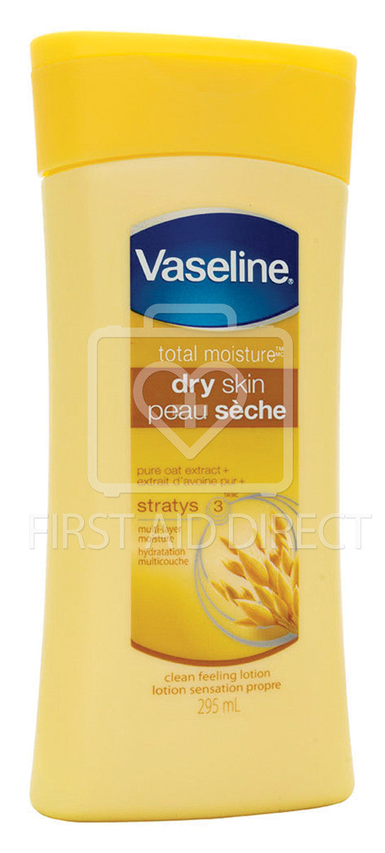 VASELINE TOTAL MOISTURE DRY SKIN LOTION - 295 mL - First Aid Direct