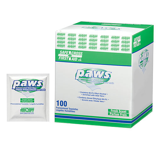 p.a.w.s. Antimicrobial Hand Wipes